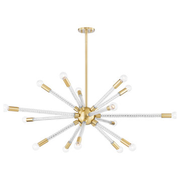 Mitzi Pippin 15 Light Chandelier H256815-AGB