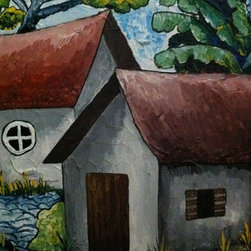Country Cottages - Artwork