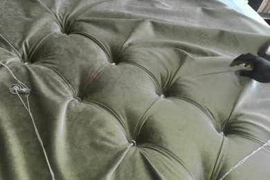 Creating our Elegant Headboard