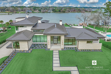 Trendy exterior home photo in Houston