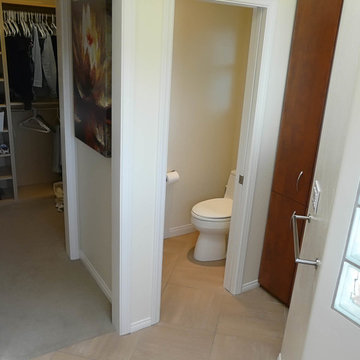 Summer Flame Stone & Glass Bath