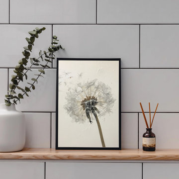 Modern Home Decor Stretched Canvas Exhibition