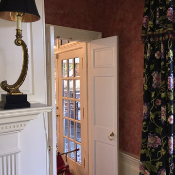 Decorative painting - Match existing wall paper