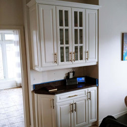Profile G | Matte White Cabinet Doors - Kitchen Cabinetry