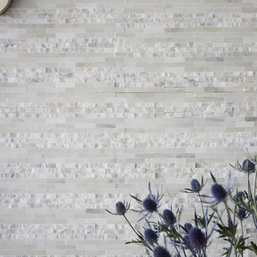 Glenview Renovations - Split Face Statuary Marble