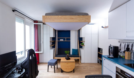 Avant/Après : Un studio clés en main bien aménagé à Malakoff