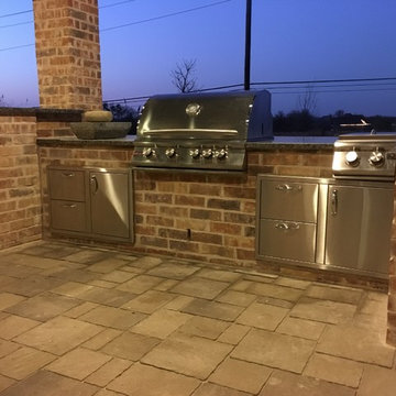 Flower Mound, outdoor kitchen