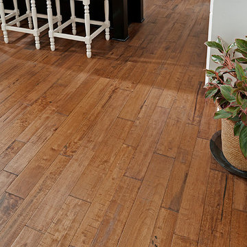 Farmhouse Kitchen - Hartwell Desert, Solid, Seringa, Random Width Hardwood