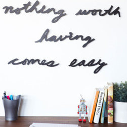 5-Pc. Motto for Perseverance Wall Decals - Home Decor