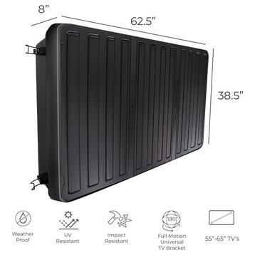 Storm Shell Outdoor TV Enclosure up to 65" TV