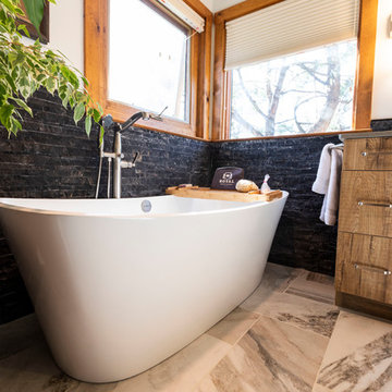 Foothills Master Bath Remodel- Enter into Your Home Spa