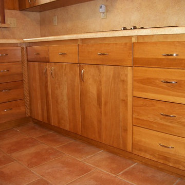 Solid Slab Kitchen