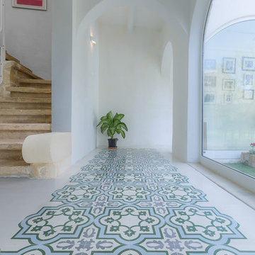 Patterned Tiles in a Private Home
