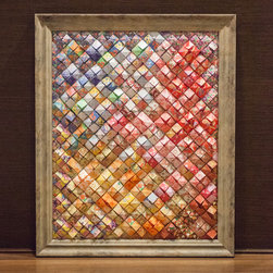 Rainbow - Mixed Media Art