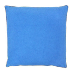 Basic Elements Blue Pillow - Decorative Pillows