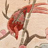 Oriental Rug China Silk Warp 1'1"x1'1" Hand Knotted Carpet