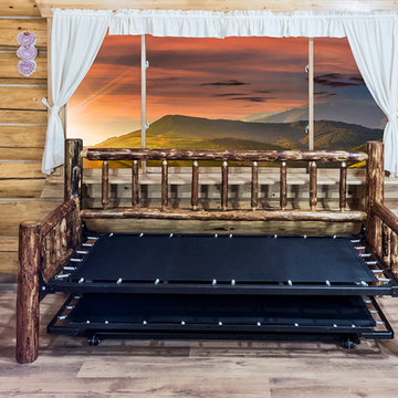 Glacier Country Collection Day Bed w/ Pop Up Trundle