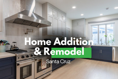Beach style kitchen photo in San Francisco