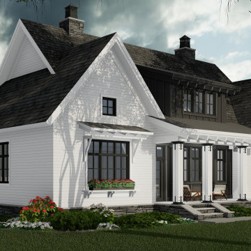 Hidden Brook Farm House Plan- Front