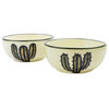 Novica Handmade Saguaro Ceramic Bowls, Set of 2
