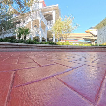 Luxury Hospitality Stamped Concrete