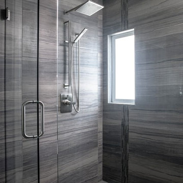 Modern & Masculine Master Bathroom Makeover