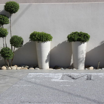 jardin blanc