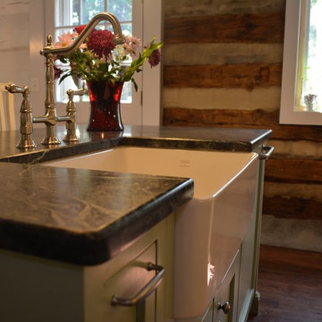 "Quaker Boys School" Farmhouse Kitchen Remodel