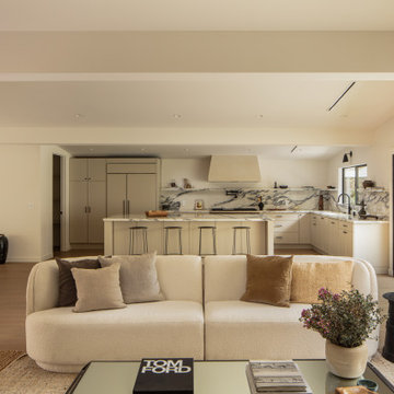 Expansive Bel Air Open-Concept Living Room Transformation