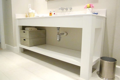 Custom Bathroom Vanity Console Cabinet