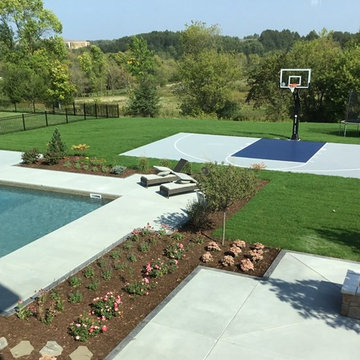 Eden Prairie MN - Outdoor Basketball Court