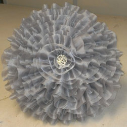 Flower Pillows - Decorative Pillows