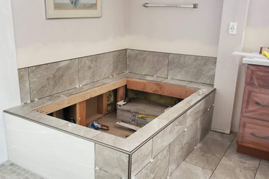 Inspiration for a bathroom remodel in Seattle