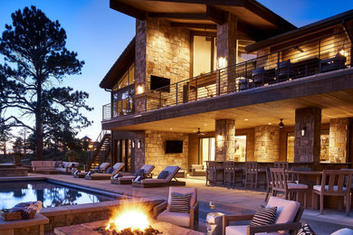 Example of a patio design in Denver