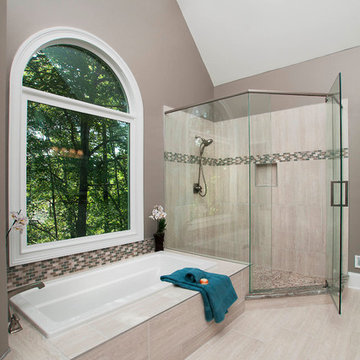 Johns Creek, GA Master Bathroom Remodel August 2017
