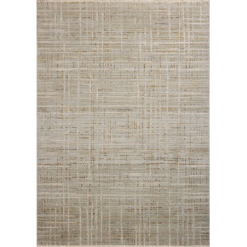 Loloi II Wade Mist / Gold 3'-6" x 5'-6" Accent Rug
