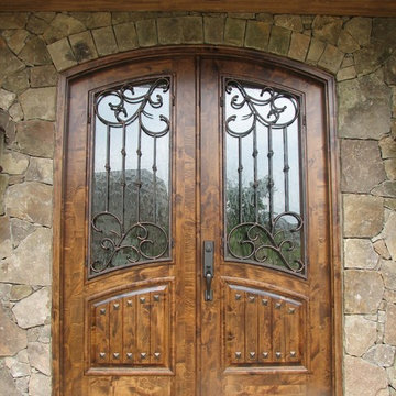 Knotty Alder Double Entry