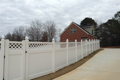Vinyl/PCV Fence Projects