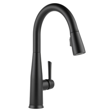 Delta Essa Single Handle Pull-Down Kitchen Faucet With Touch2O Technology, Matte