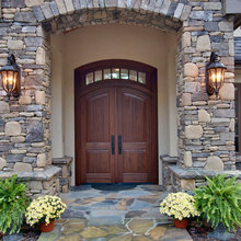 Outside