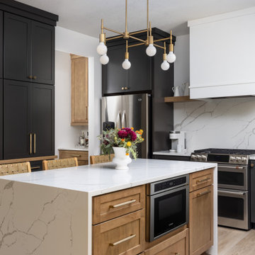 Finding Balance with Wood and Paint - Kitchen Remodel