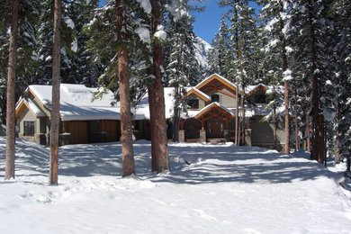 Example of an exterior home design in Denver