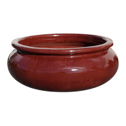 Mexican Perugia Bowl Volcano - Outdoor Pots And Planters