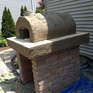 The Fisher Family Wood Fired Brick Pizza Oven in Ohio