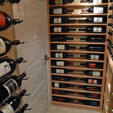 San Antonio Traditional Custom Residential Wine Cellar Design