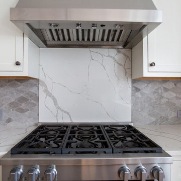 Peppercorn & Dove Two-toned kitchen - Rivervale, NJ