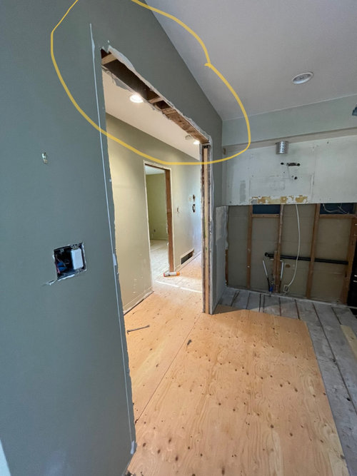 Hallway Opening Height Question