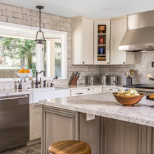 KitchenGreyBrownIsland