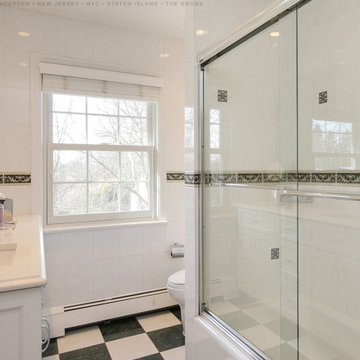 New Window in Delightful Bathroom - Renewal by Andersen New Jersey / NYC
