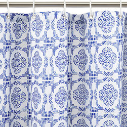 John Lewis Fusion Evora Shower Curtain - Shower Curtains